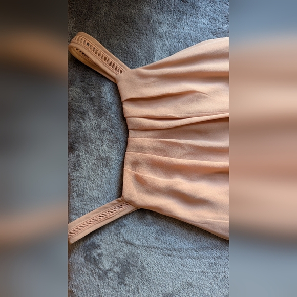 Mod X Dress Women's Size Medium Pink Blush Cruise Party Wedding Panel Sleeveless - Picture 2 of 14